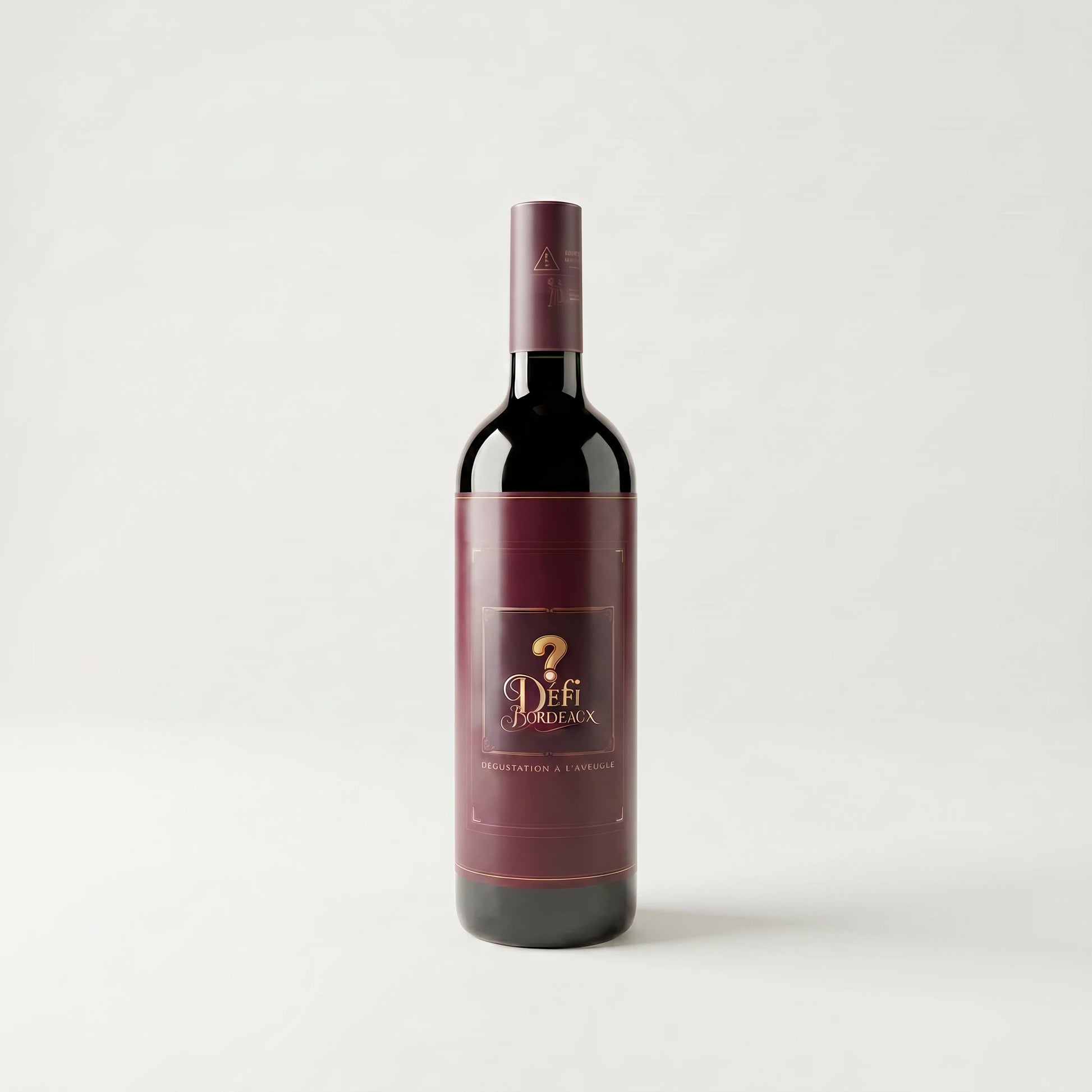 Bouteille vin à l'aveugle Défi Bordeaux - Coffret découverte 1 bouteille